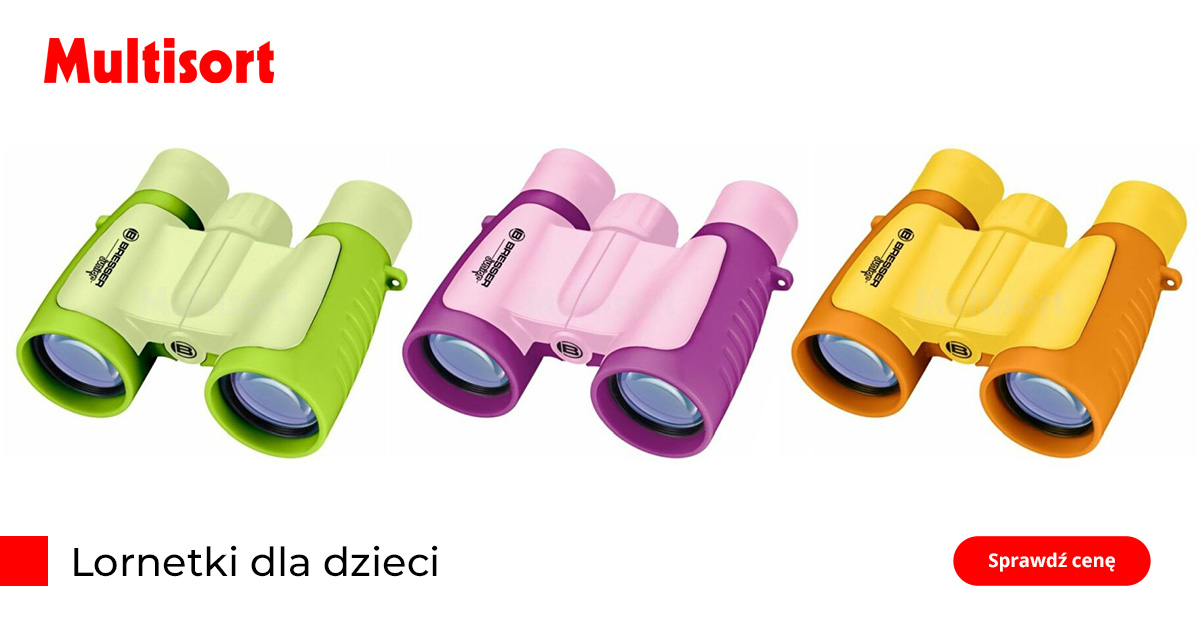 Lornetki turystyczne dla dzieci